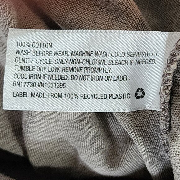 Universal Thread Goods Co. Galvanized Gray Cotton Fitted V Neck SS T-Shirt Sz 3X - Picture 16 of 16